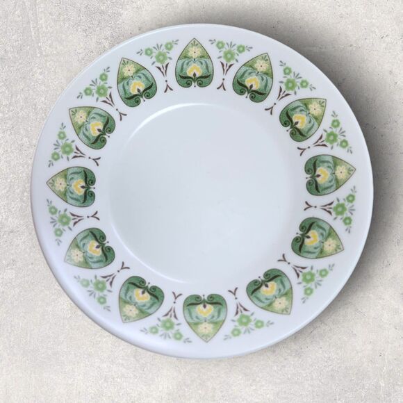 Vintage Noritake Progression Palos Verde Set of 2 Sauce Bowls Small Dishes Green - Picture 2 of 5